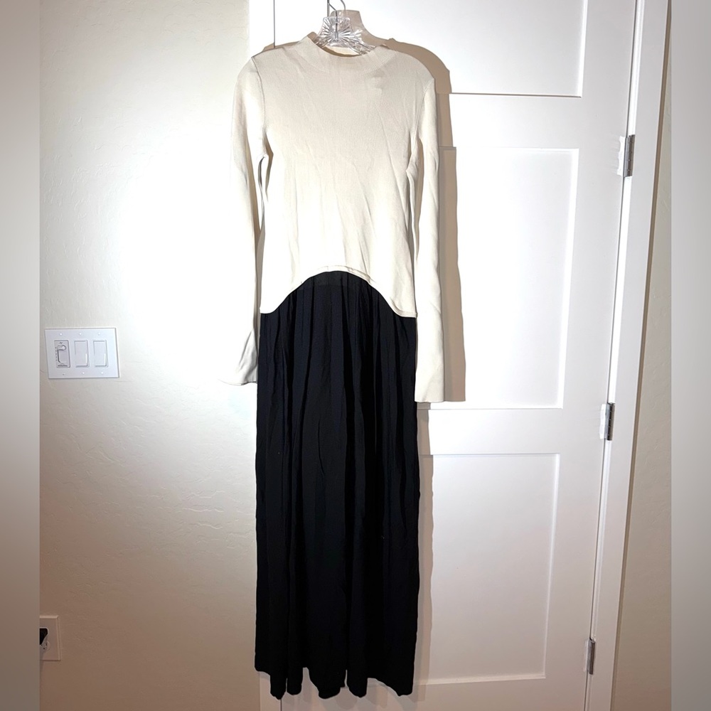 Solid & Striped Soglio Colorblock A-Line Maxi Dress